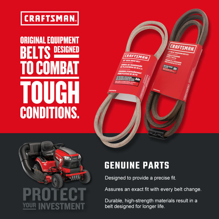 RZT Mower 42-inch Deck Belt